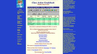 GRADEBOOK - CLASS ACTION GRADEBOOK - Easy to Use Software ...