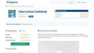 Class Action Gradebook Reviews and Pricing - 2019 - Capterra