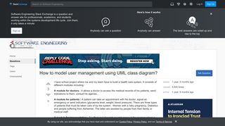 design patterns - How to model user management using UML class ...