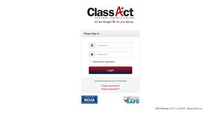 Class Act Federal Credit Union: Welcome!