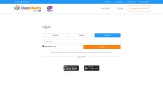 Log into your account - Class Charts