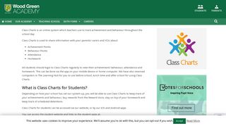 Class Charts for Students - Wood Green Academy