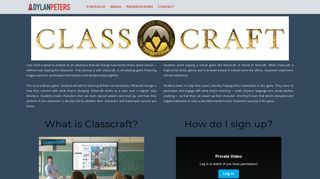 Classcraft Information for Parents - Mr. Peters' Website