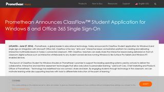 Promethean Announces ClassFlow™ Student Application for ...