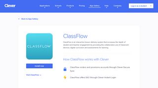 ClassFlow - Clever application gallery | Clever