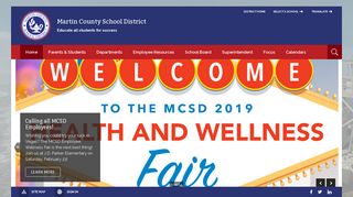 Martin County School District / Homepage