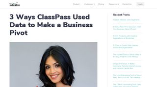 3 Ways ClassPass Used Data to Make a Business Pivot - Indicative