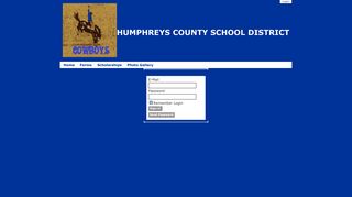Logon - HUMPHREYS COUNTY SCHOOL DISTRICT