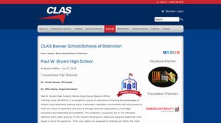 Paul W. Bryant High School - Council for Leaders in Alabama Schools