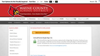 Login - Wayne County School District