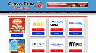 Classy Coin Casino | Best Casino Bonuses | New Online Casinos 2018