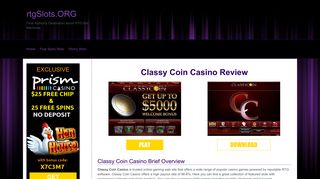 Classy Coin Casino Review | Bonus Codes & Coupons