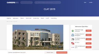 CLAT 2019 – Registration, Application Form, Dates, Pattern, Cutoff