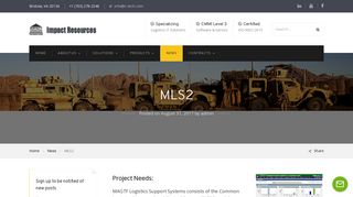 MLS2 - Impact Resources - IR Technologies