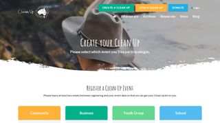 Sign Up for Clean Up Australia Day