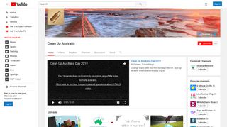 Clean Up Australia - YouTube