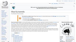 Clean Up Australia - Wikipedia