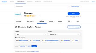 Working at Cleanaway: Employee Reviews | Indeed.com