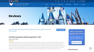 Reviews - Vacation By The Mouse | Orlando Vacation Home Rentals ...