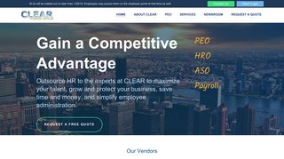 CLEAR Employer Services | Outsource Your PEO, ASO, HRO ...