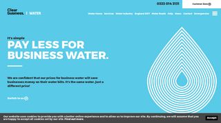 Water - Cost effective, business services for SMEs - Clear Business