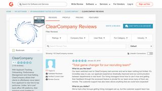 ClearCompany Reviews 2019 | G2 Crowd