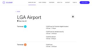 Use CLEAR at New York's LaGuardia Airport (LGA)