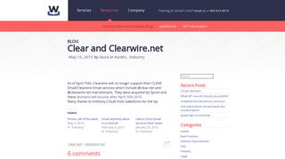 Clear and Clearwire.net | Word to the Wise