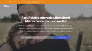 Residential Broadband - Clear Broadband