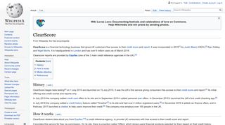 ClearScore - Wikipedia