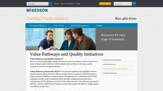 Value Pathways - Quality Care - McKesson Specialty Health