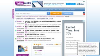 ClearCash icount Reviews - www.clearcash.co.uk | Prepaid Credit ...