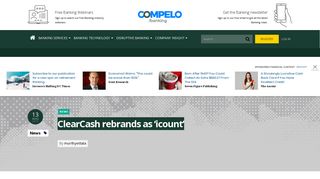 ClearCash rebrands as 'icount' - Compelo Banking