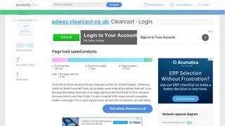 Access adway.clearcast.co.uk. Clearcast - Login