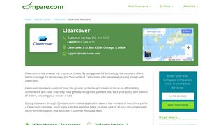 Clearcover Car Insurance Review - Get Cheaper Rates | Compare.com