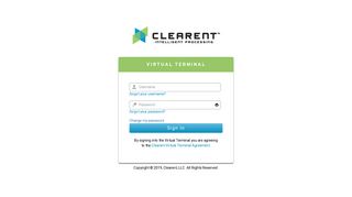 Clearent - Virtual Terminal
