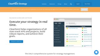 Balanced Scorecard Software From ClearPoint Strategy