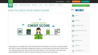 How To Check Your Credit Score - Old Mutual Finance