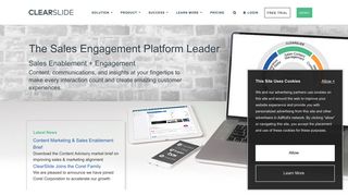 ClearSlide - The Sales Engagement Platform Leader
