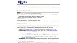 CLEMIS Purchase Crash Reports