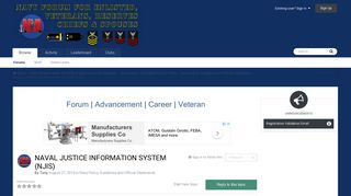 NAVAL JUSTICE INFORMATION SYSTEM (NJIS) - Navy Policy, Guidelines ...