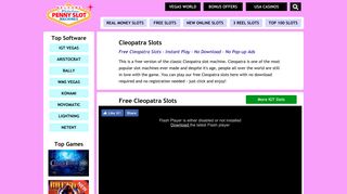 Cleopatra Slots - Online Casino Game - Free Cleopatra Slot Machine