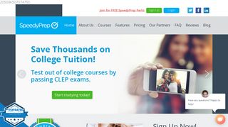 SpeedyPrep – Start earning college credit now