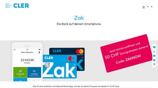 Zak - Bank Cler