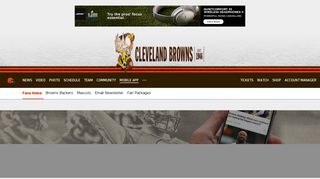Browns Mobile App | Cleveland Browns - clevelandbrowns.com
