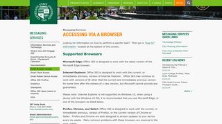 Browser Access | Cleveland State University