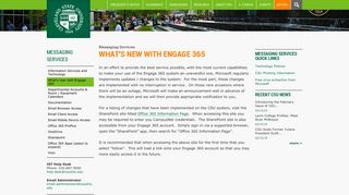 What's new with Engage 365 | Cleveland State University