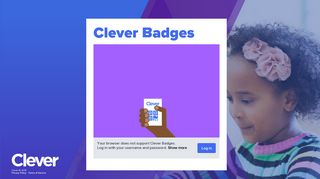 Badges - Log in to Clever