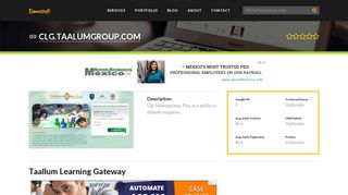 Welcome to Clg.taalumgroup.com - Taallum Learning Gateway