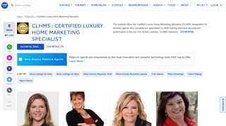 CLHMS : Certified Luxury Home Marketing Specialist - HAR.com